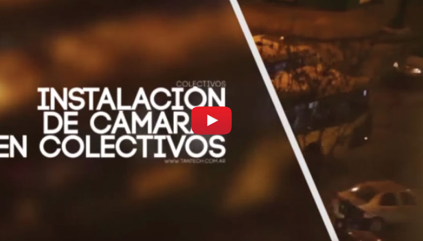 Instalaci�n de C�maras HD en Veh�culos